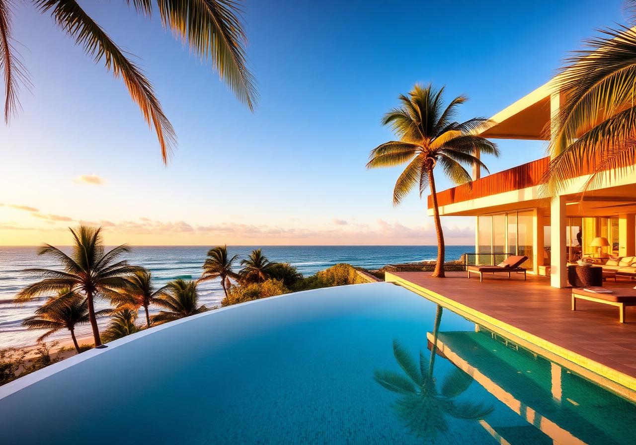 Villa frente al mar — El Tunco